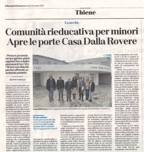 santini costruzioni inaugurazione casa della rovere